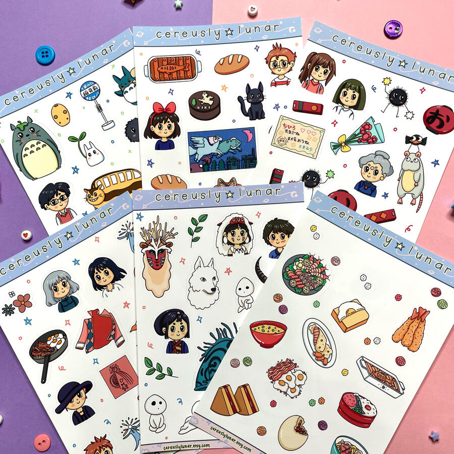 sticker sheets